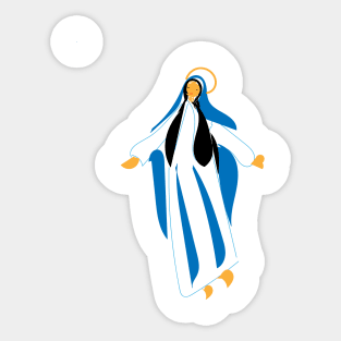 Assumption Of Mary Sticker